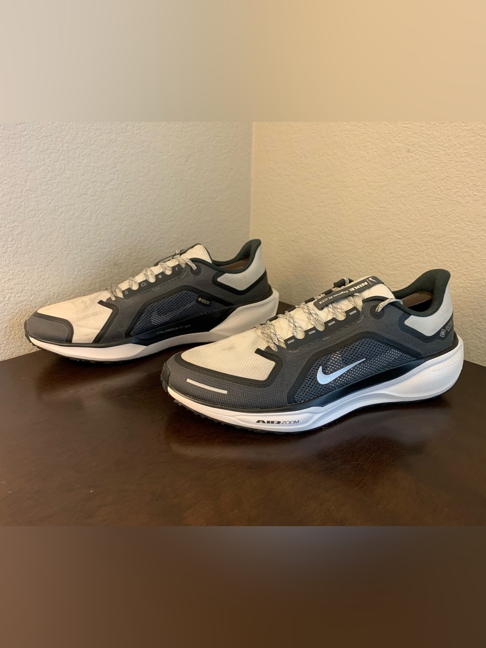Nike Air Zoom Pegasus 41 GORE-TEX Grey Summit White FQ1356-002 Men's Size 14